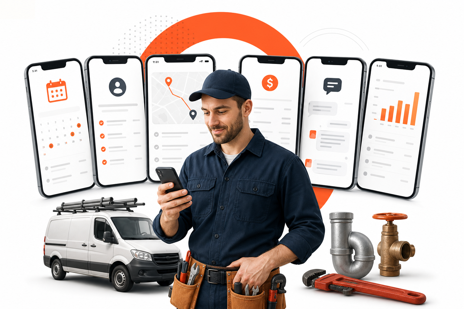Best field service management apps for small plumbing businesses